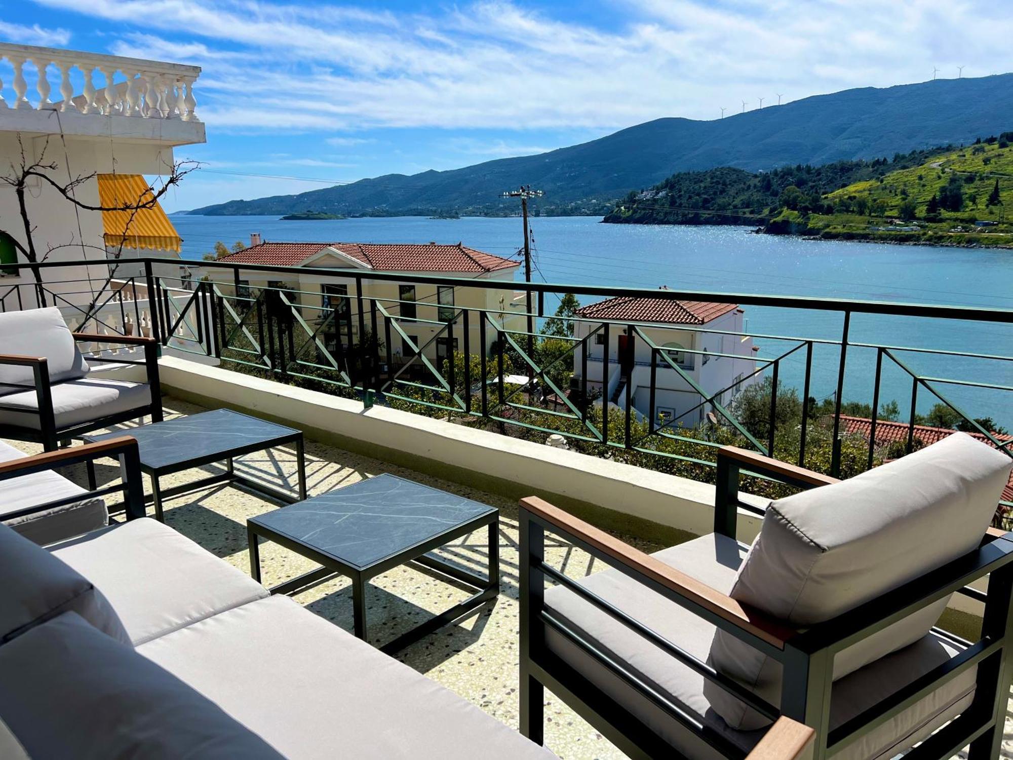 Villa Sofia Sea View Poros Town Buitenkant foto