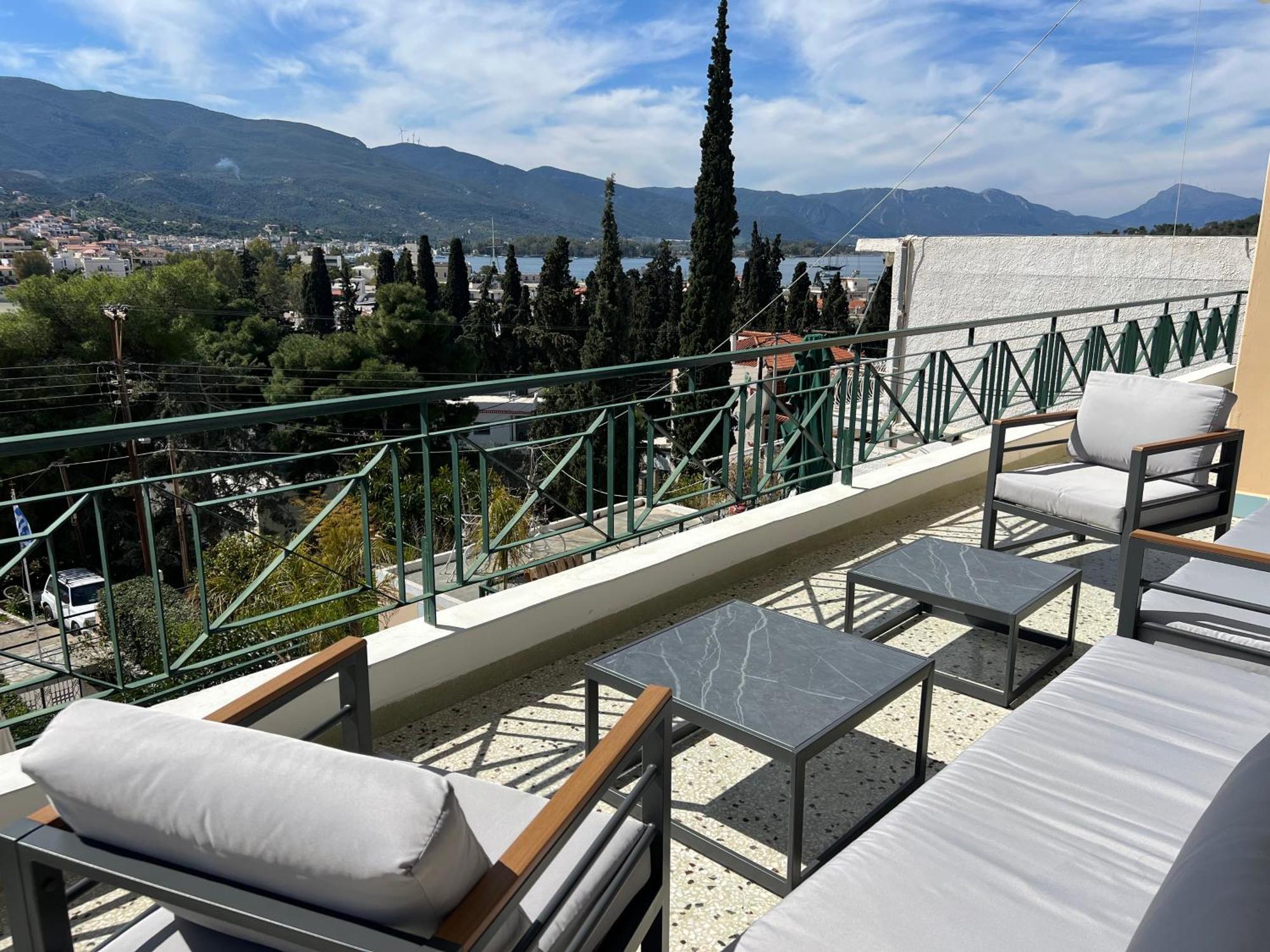 Villa Sofia Sea View Poros Town Buitenkant foto